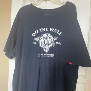 Authentic Vans Shirt w/ Wildcat